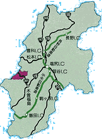 [長野県地図]